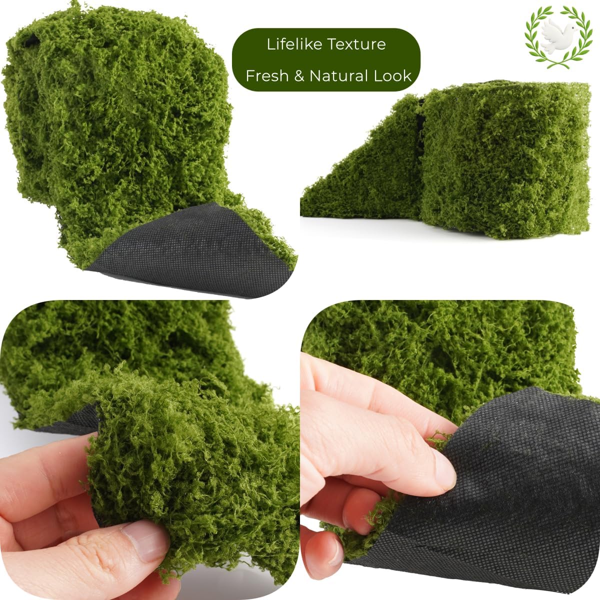 سجادة طاولة من الطحالب الاصطنا - مراجعة Sphagnum Moss Dry وسعره
